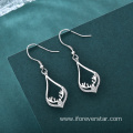 925 Silver Earrings Women Jewelry Drop Fancy Earrings